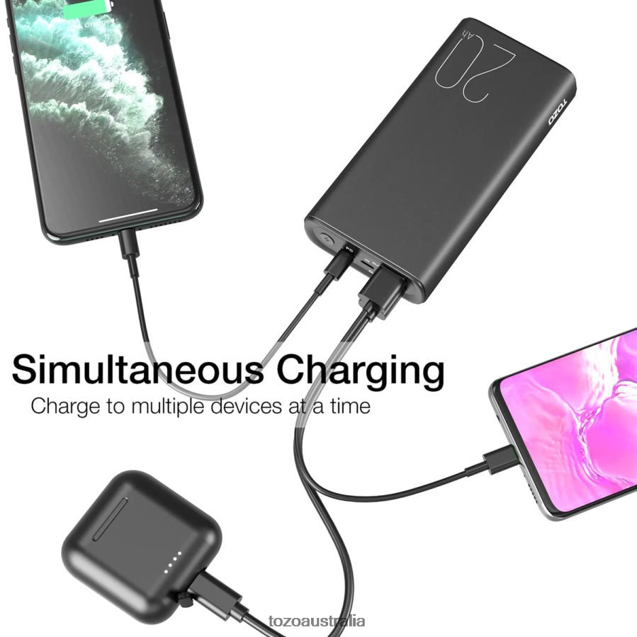 Accessory AU TOZO PB1 Power Bank Black ZZ8428148