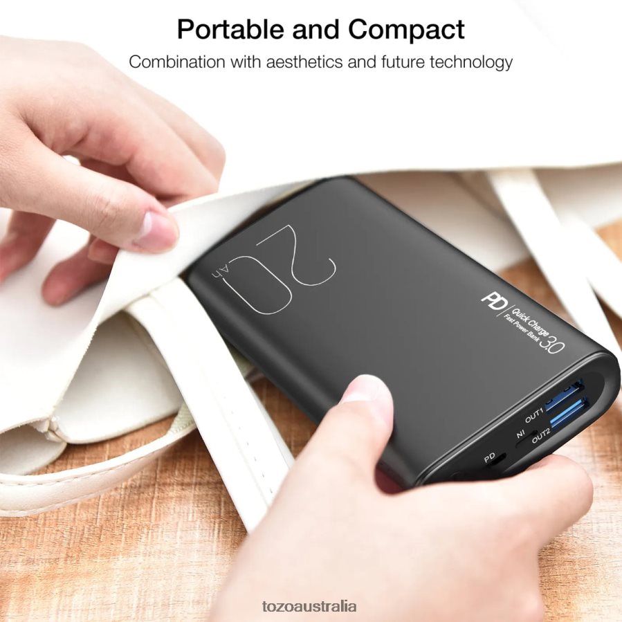 Accessory AU TOZO PB1 Power Bank Gray ZZ8428149