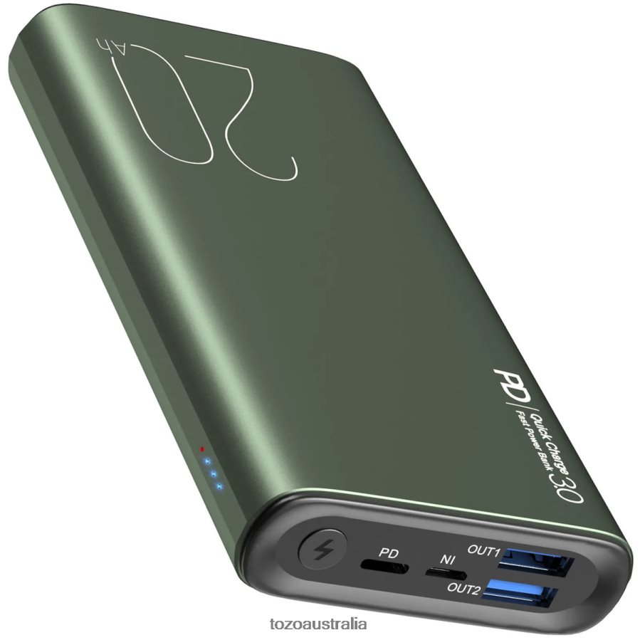 Accessory AU TOZO PB1 Power Bank Green ZZ8428150