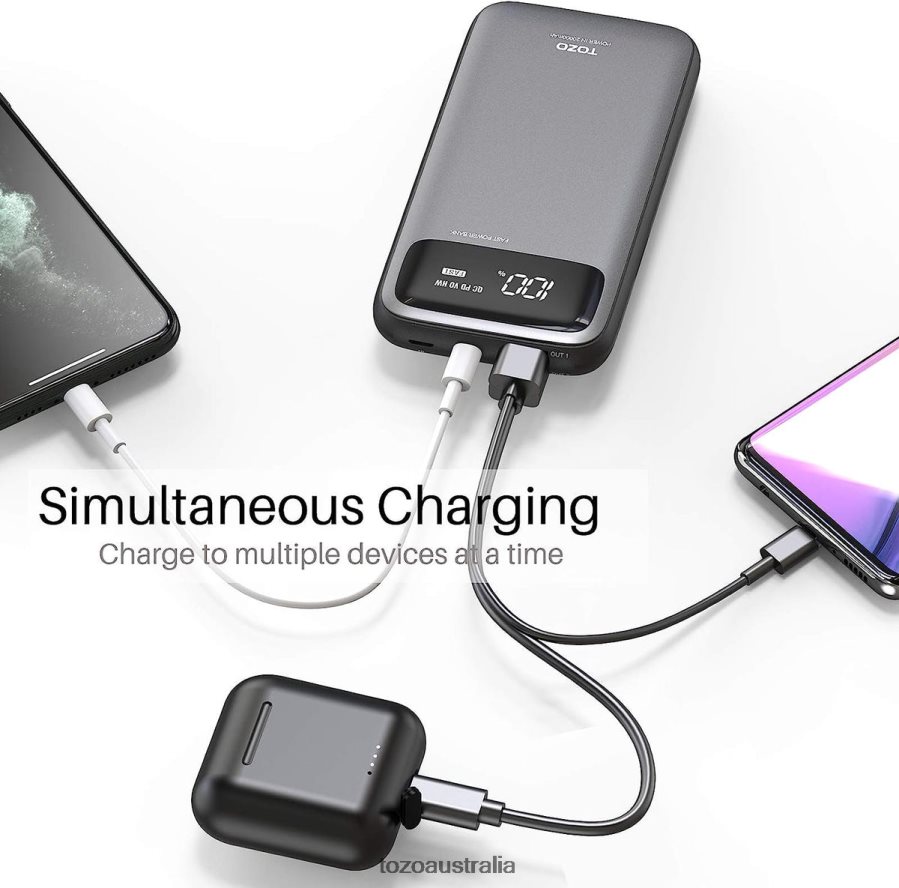 Accessory AU TOZO PB2 Power Bank Black ZZ8428152