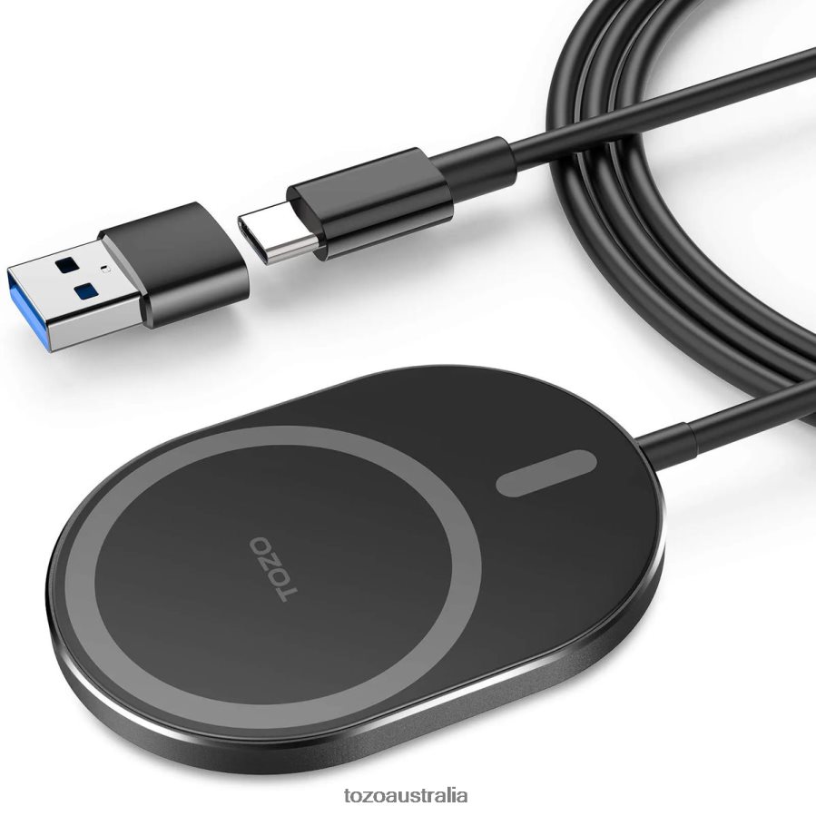 Accessory AU TOZO W10 Magnets Wireless Charger Black ZZ8428125