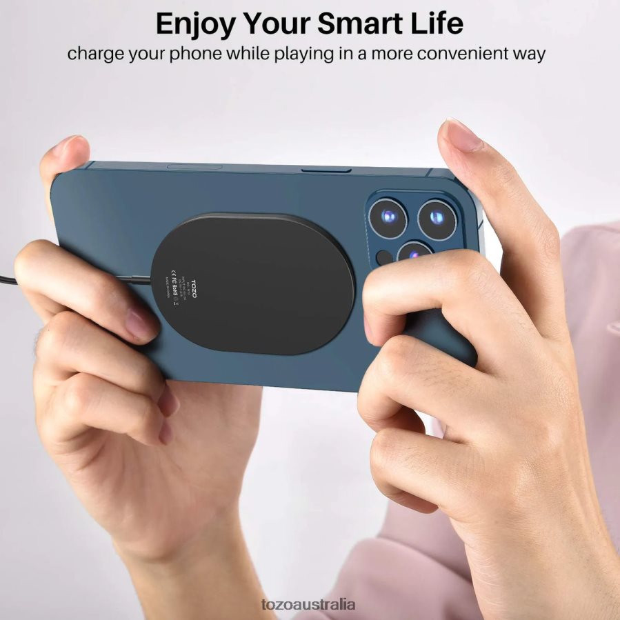 Accessory AU TOZO W10 Magnets Wireless Charger Black ZZ8428125