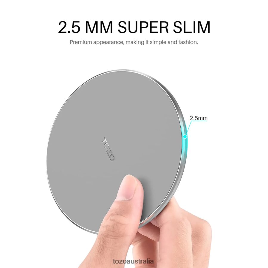 Accessory AU TOZO W3 Wireless Charger Matte Black ZZ8428122