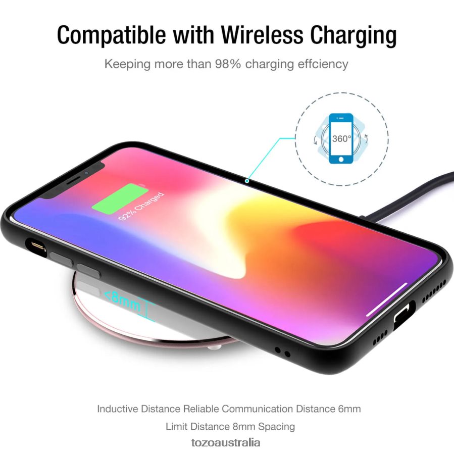 Accessory AU TOZO W3 Wireless Charger Rose Gold ZZ8428120