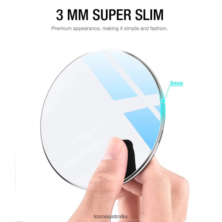 Accessory AU TOZO W3 Wireless Charger Sliver ZZ8428121