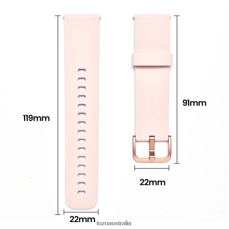 Accessory AU TOZO S2 Mini Smart Watch Strap Black ZZ8428159