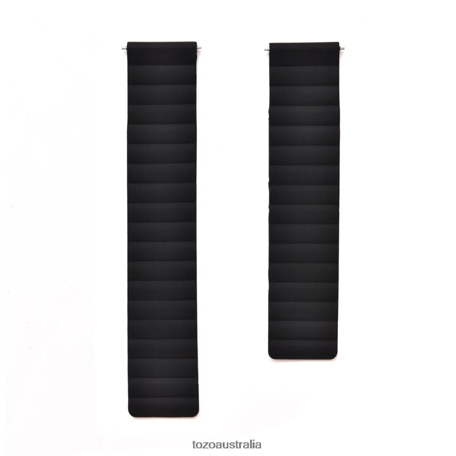Accessory AU TOZO S2 Smart Watch Magnetic Strap Black ZZ8428163