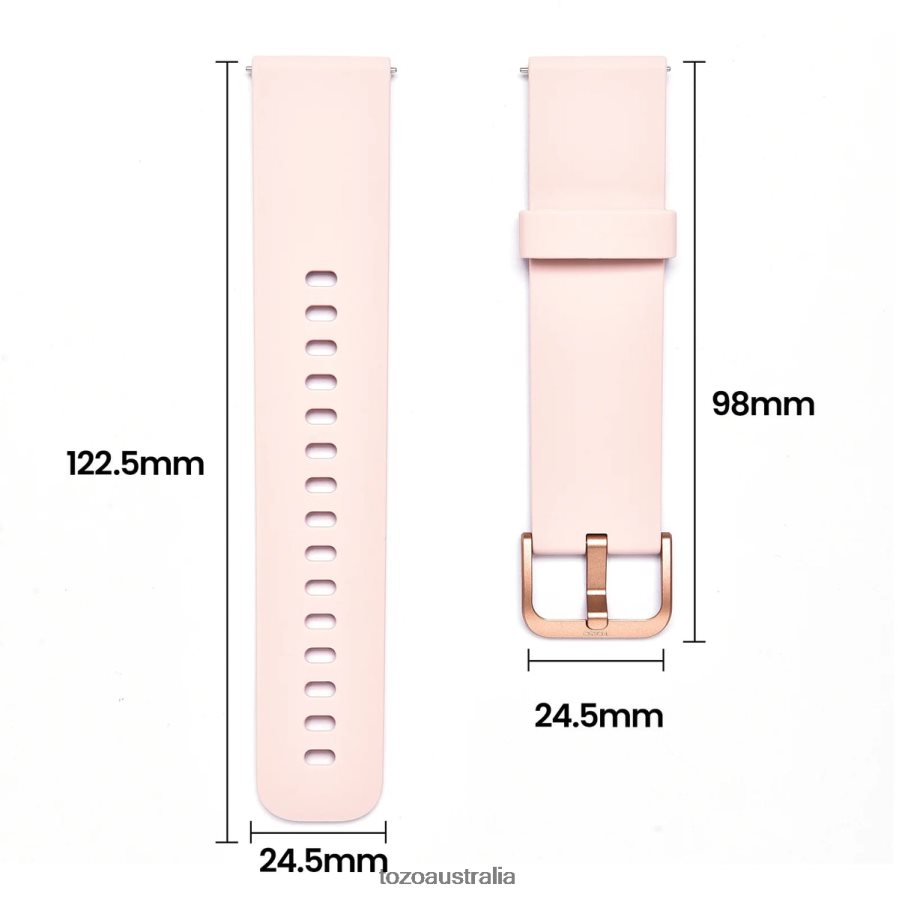 Accessory AU TOZO S2 Smart Watch Strap Pink ZZ8428166