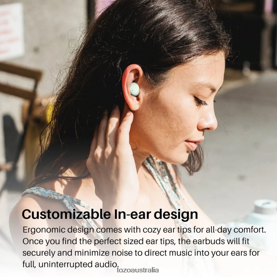 Headphones AU TOZO A1 Green ZZ842831