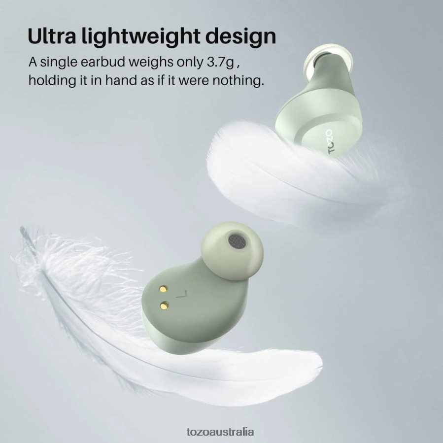 Headphones AU TOZO A1 Green ZZ842831