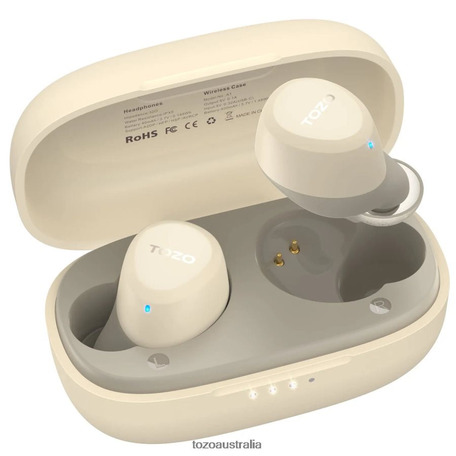 Headphones AU TOZO A1 Khaki ZZ842833