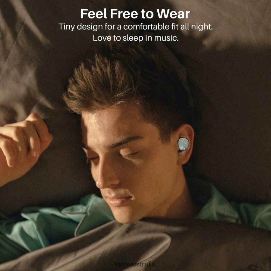 Headphones AU TOZO A1 Khaki ZZ842833