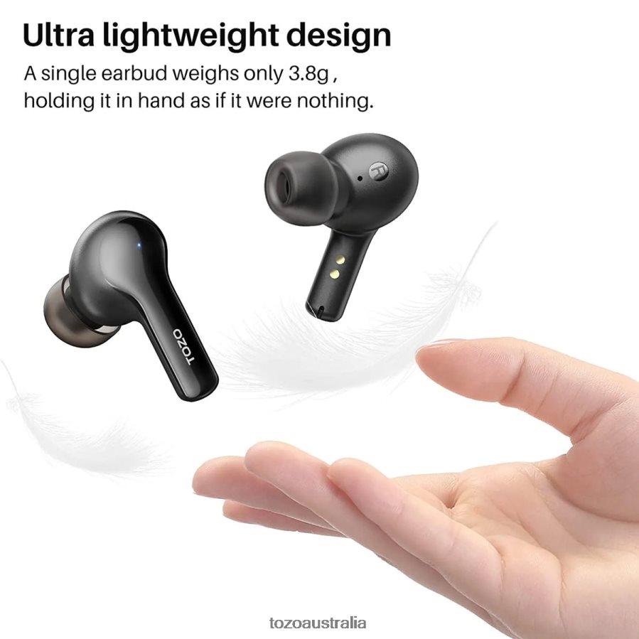 Headphones AU TOZO A2 Black ZZ842853