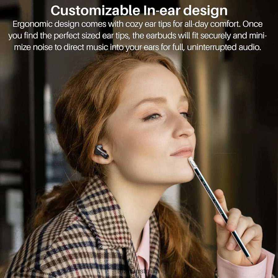 Headphones AU TOZO A2 White ZZ842854