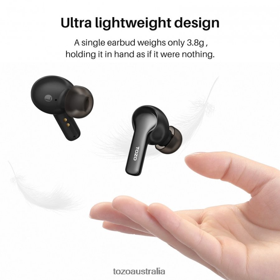 Headphones AU TOZO Agile Pods Black ZZ842858