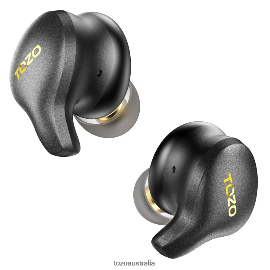 Headphones AU TOZO Golden X1 Black ZZ84281