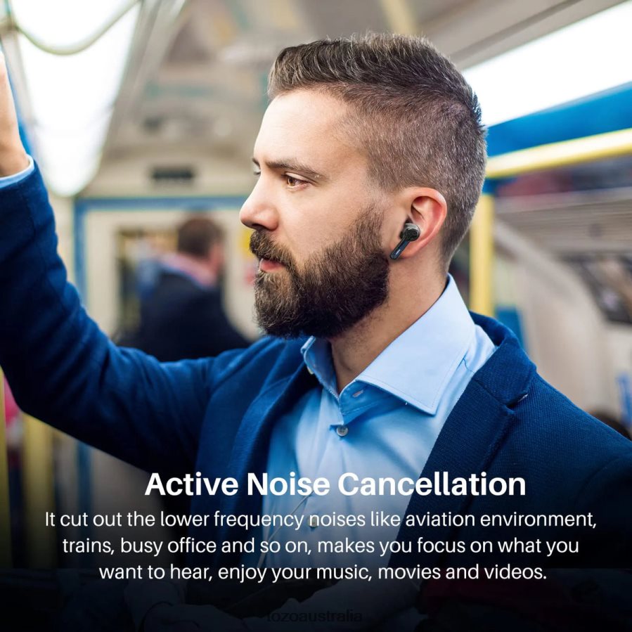 Headphones AU TOZO NC2 Black ZZ842842