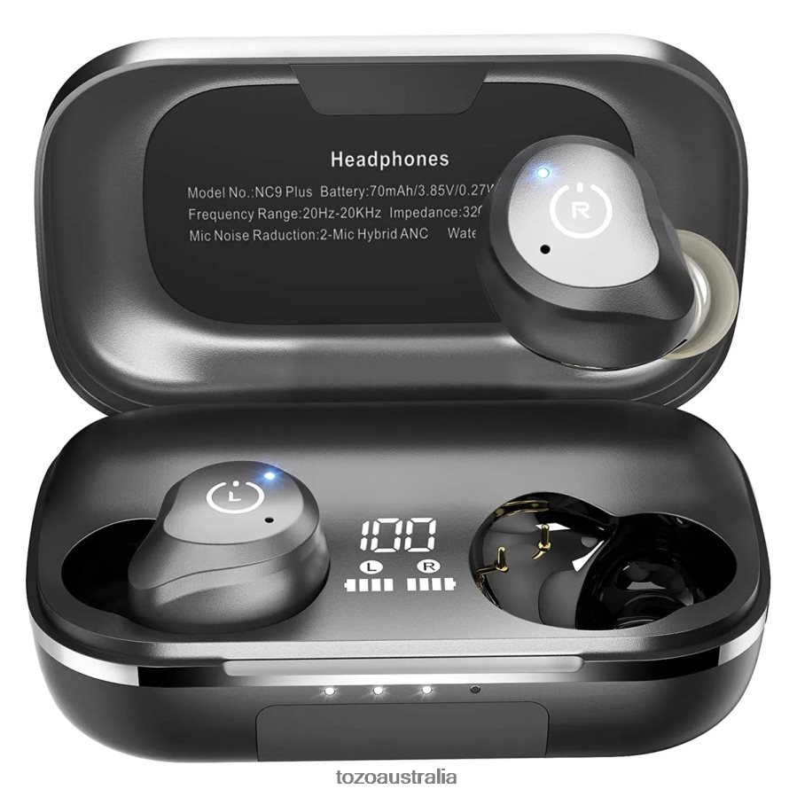 Headphones AU TOZO NC9 Plus Black ZZ842867
