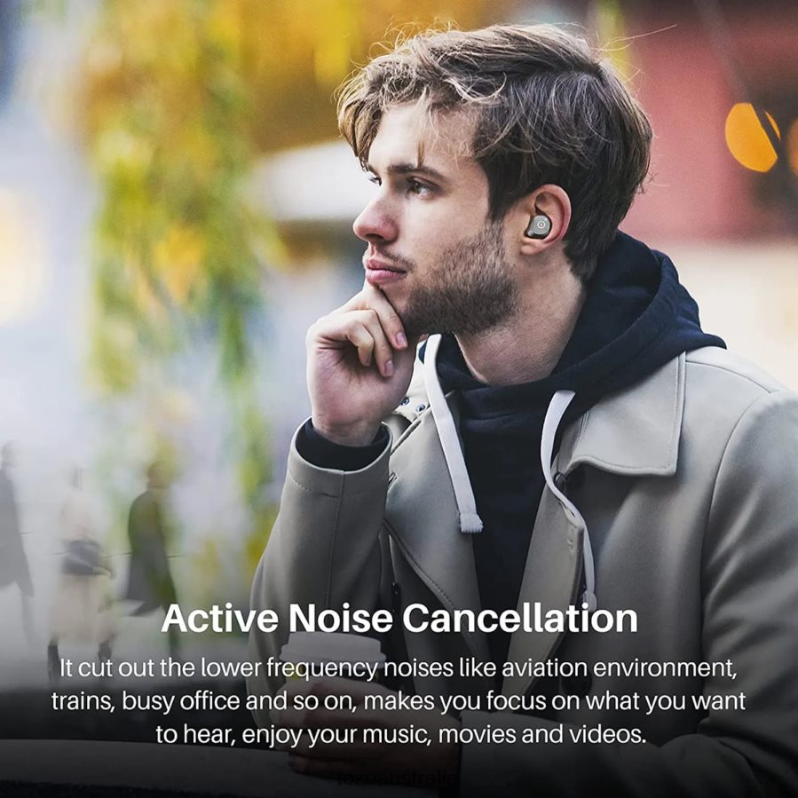 Headphones AU TOZO NC9 Plus Black ZZ842867