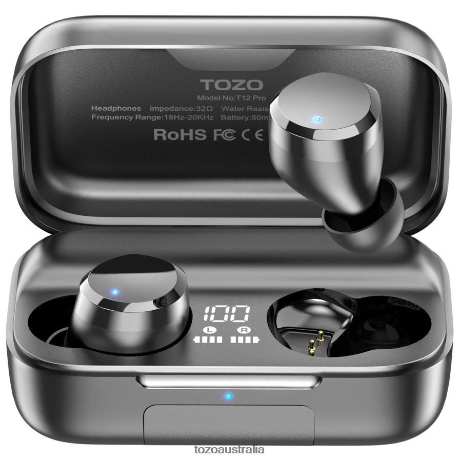 Headphones AU TOZO T12 Pro Black ZZ842863