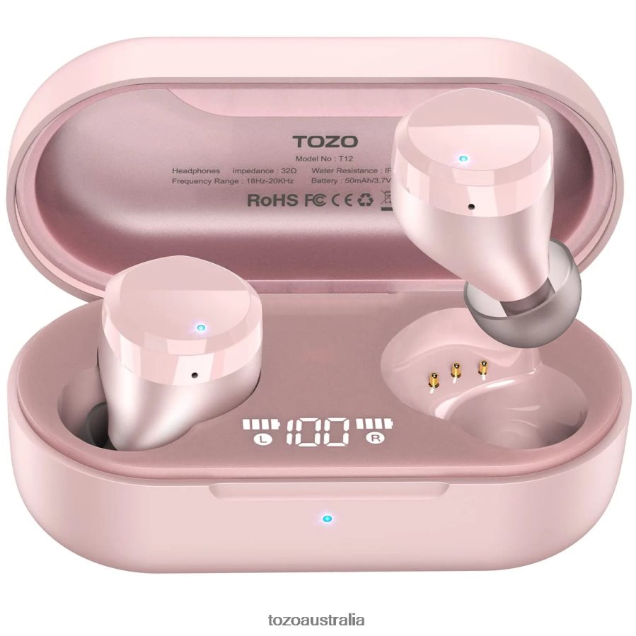 Headphones AU TOZO T12 Rose Gold ZZ842849
