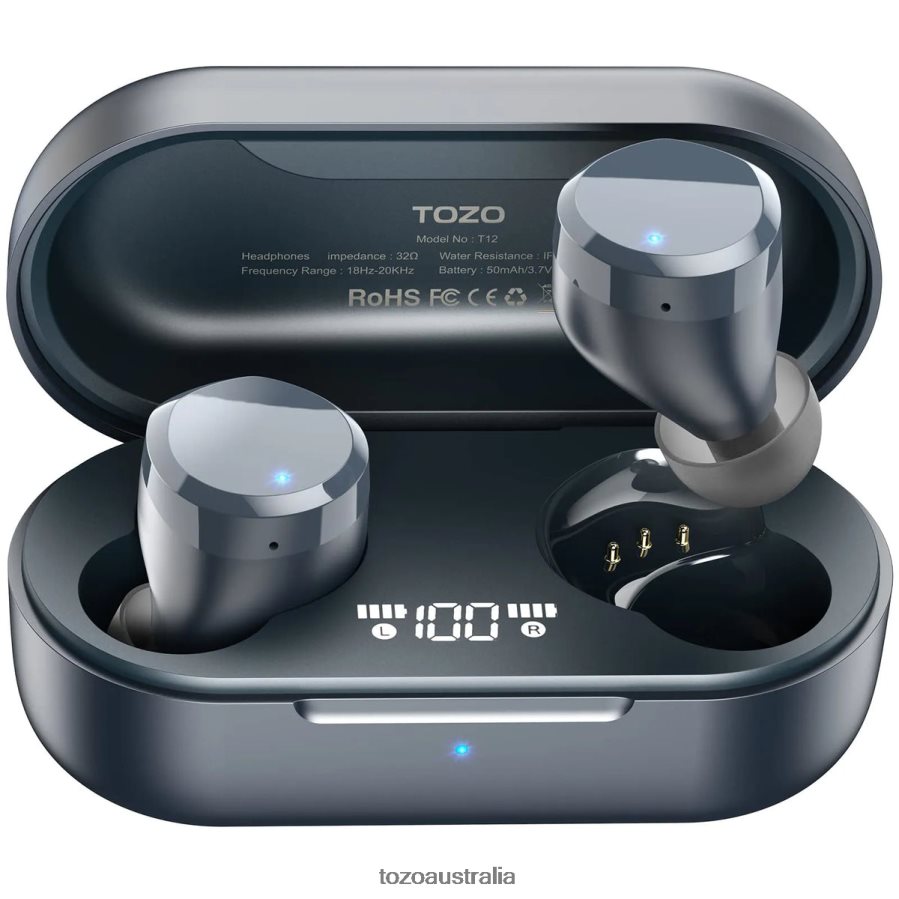 Headphones AU TOZO T12 Royal Blue ZZ842846